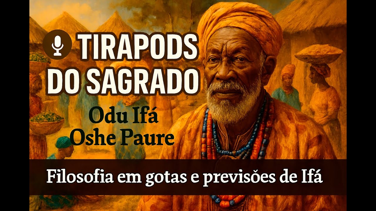 TIRAPODS Odu Ifá Oshe Paure Previsão de ifá e filosofia em gotas