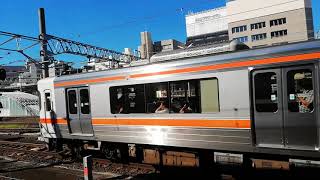 313系1000番台トップナンB1編成普通亀山行名古屋12番線発車