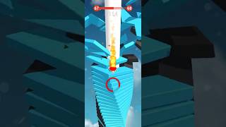 stack ball gameplay most satisfying game #stackball #games #stackballgame #roblox #viral #puzzle