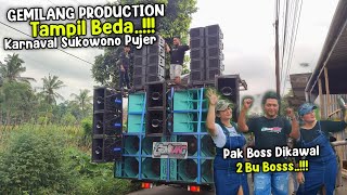 Tdanil Beda Daripada Sound Lainnya  2 Bu Boss Gemilang Ikutan Joget Di Karanaval Sukowono Pujer