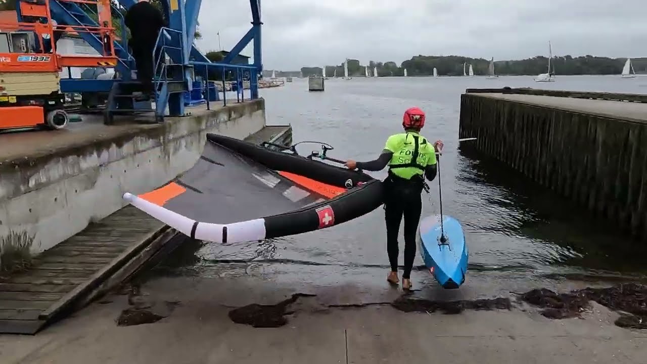 Silverrudder 2025 on a Wingfoil! Can it be done? 