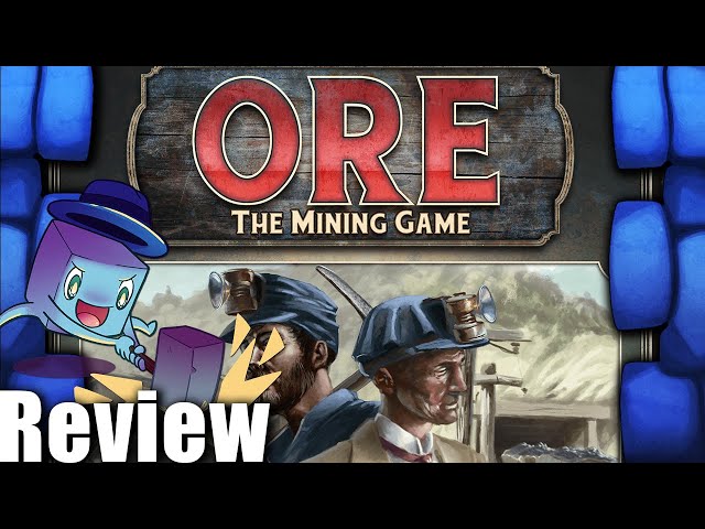 Board Game Spotlight - Ore: The Mining Game is LIVE on Kickstarter! Check  out this engine building worker placement game! Do you have what it takes  to run the most successful mining