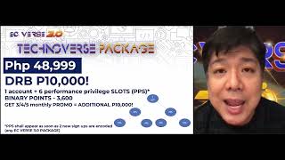 EC Verse 3.0 packages marketing plan packages | Doc. Ed Cabantog CEO Empowered Consumerism