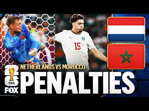 FULL PENALTIES ⚽️ Netherlands vs Morocco 2026 FIFA World Cup™ Round of 32