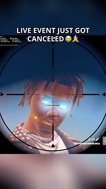 Juice Wrld Concert just got Canceled..😭🙏 #fortnite #foryou #fyp #shortsfeed
