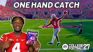 How to Make INSANE One Handed Catches in CFB 27!