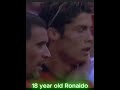 CR7 18year old #shorts