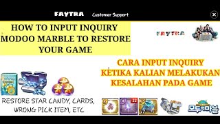 Tutorial How To Make An Inquiry at Modoo Marble Kakao Get Rich Korean #Kgr #Monoply Let's Get Rich