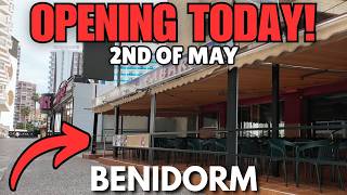 Benidorm's *NEW* Valentine's Bar OPENING TODAY! 😲🍺┃Main Street Walking Tour!