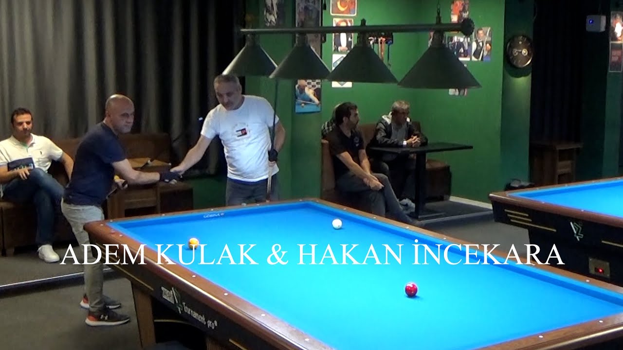 Hakan İncekara & Adem Kulak (G.O.Paşa Bilardo Turnuvası Son 16)