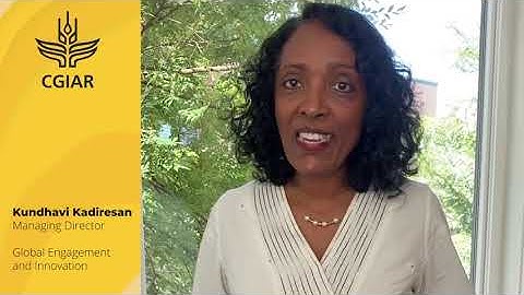 Kundhavi Kadiresan: Introducing the CGIAR Executive Management Team