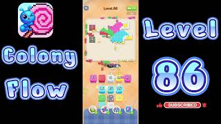 Colony Flow Level 86 Walkthrough | All Gameplay Solution | Go Answer