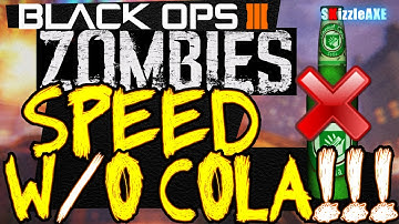 Black Ops 3 Zombies "SPEED Without Cola" - Reload Super FAST In BO3 Zombies (Ultra Speed)
