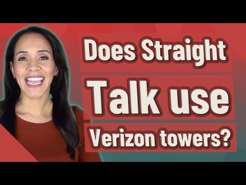 Does Straight Talk use Verizon towers?