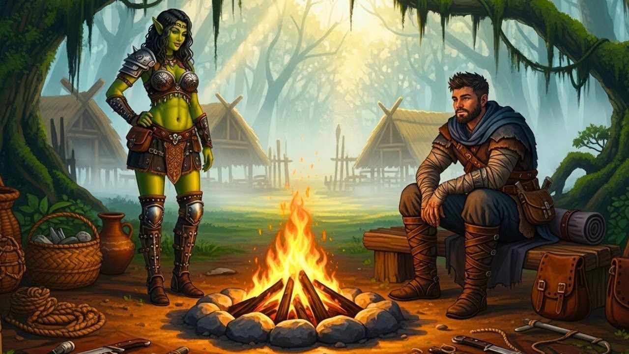 «Могу ли я почувствовать твое тепло ночью» — спросила орчанка — Его ответ удивил её саму