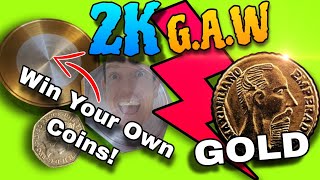 2k Subscriber Giveaway Win Gold! #coin #goldcoin