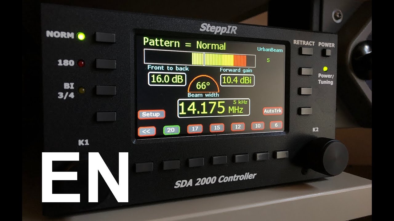 SteppIR UrbanBeam and SDA 2000 full review (HF antenna) - YouTube