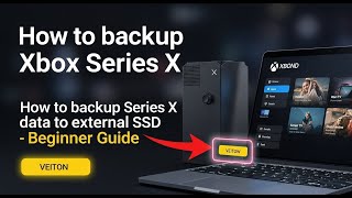 How to backup Xbox Series X data to external SSD - Beginner Guide
