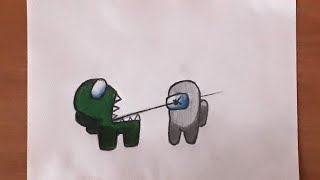 Sizden Gelen İstekler - Among Us Çizimi