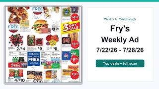 Fry's Weekly Ad (7/22/26 - 7/28/26) Best Deals