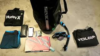 SEACドライバッグ20Lに詰めてみました！