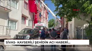 Sivas - Kayserili Şehidin Acı Haberi Sivastaki Ailesine Ulaştı