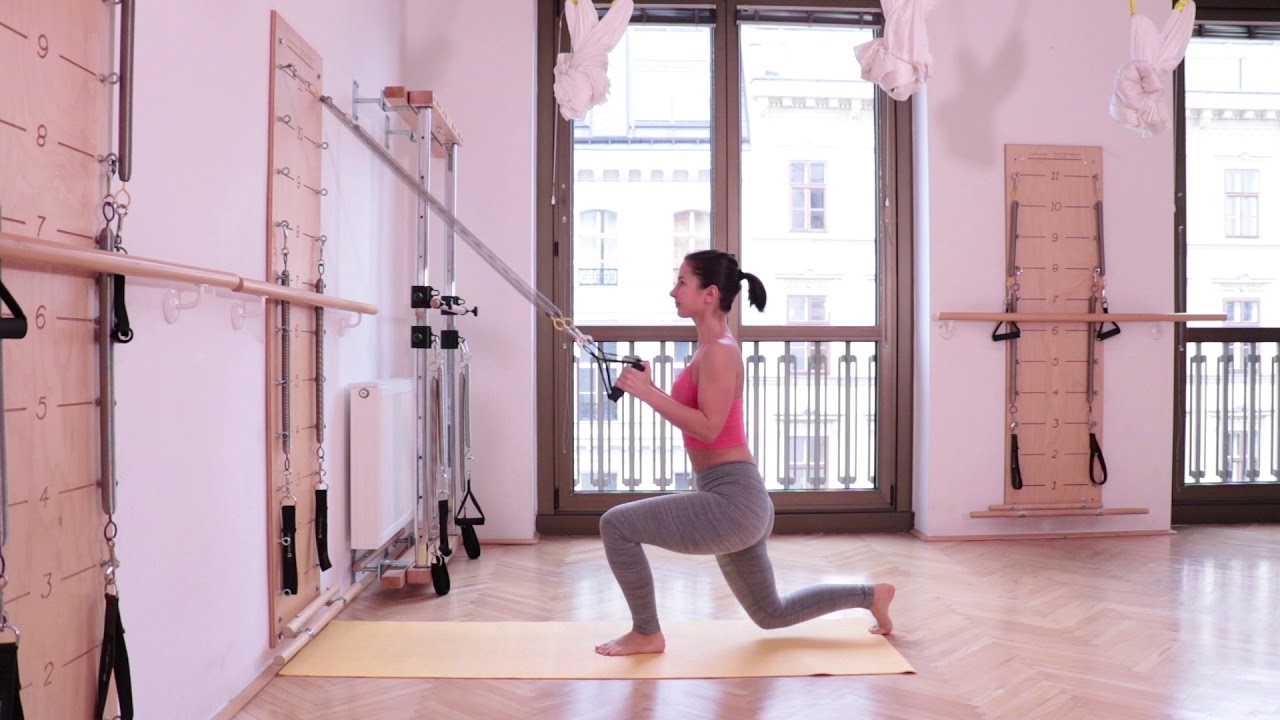 Pilates Springboard: Jumping Lunge hotel training manual