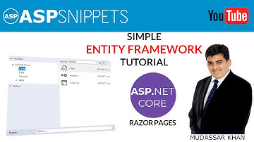 ASP.Net Core Razor Pages: Simple Entity Framework Tutorial with example
