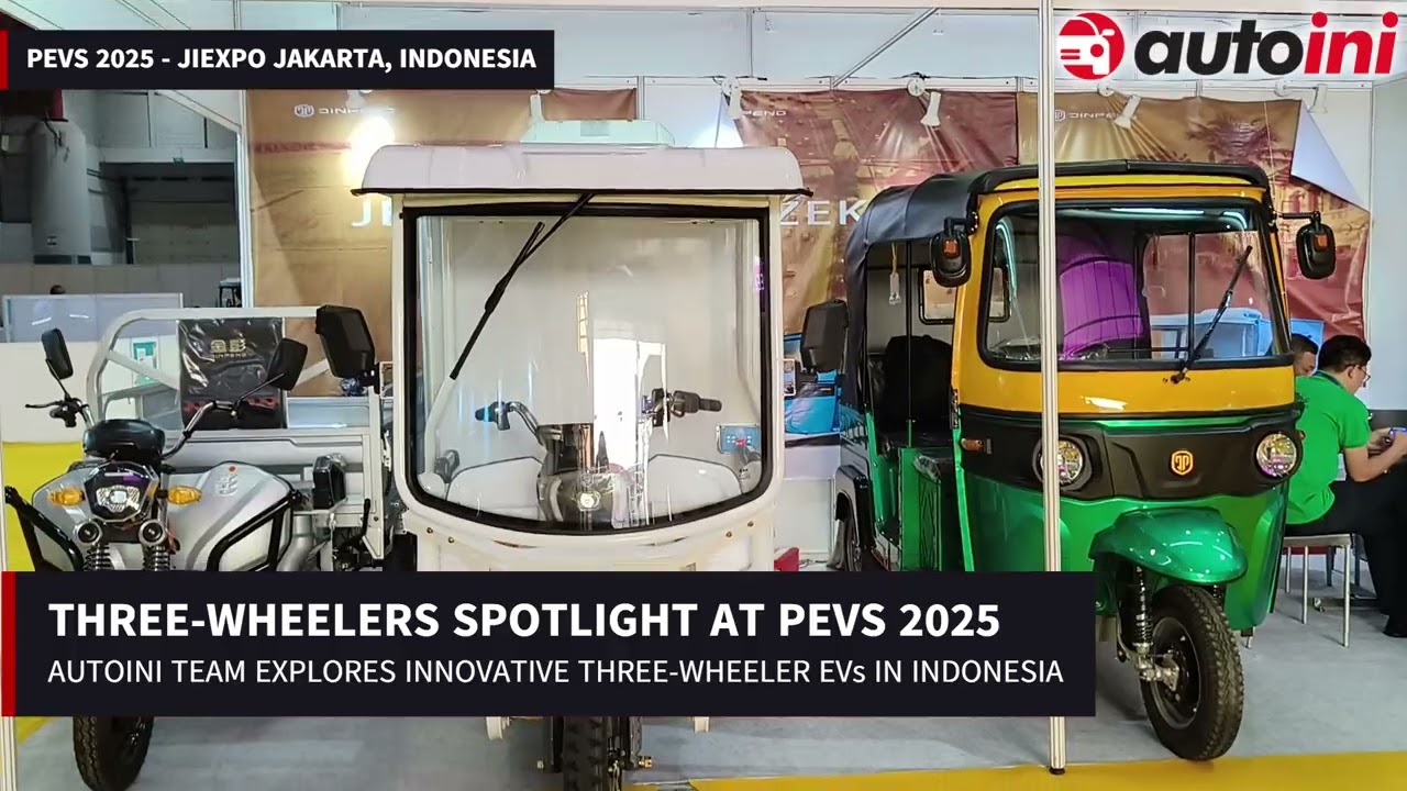 Three-Wheelers at PEVS 2025 Catch the Eye 
