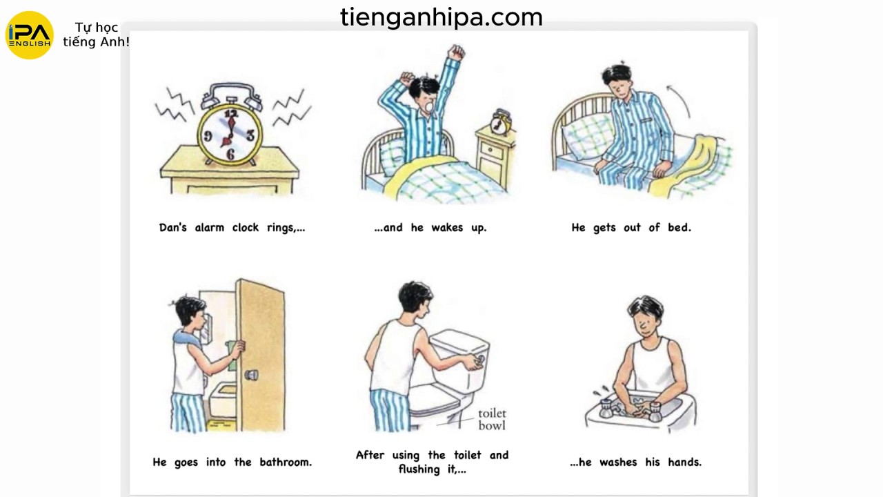 English for Everyday Activities – Section 1 – Starting the Day
