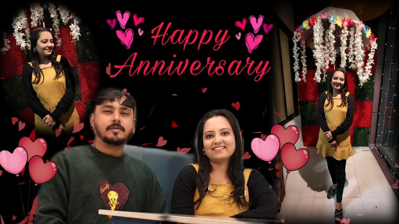 Wedding Anniversary 💕 Special 🌹 New Restaurant Pe Dinner 🍽️