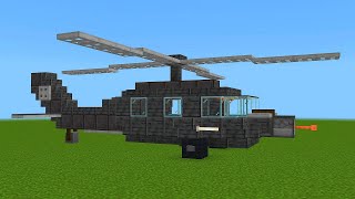 Como Fazer Helicóptero Militar No Minecraft