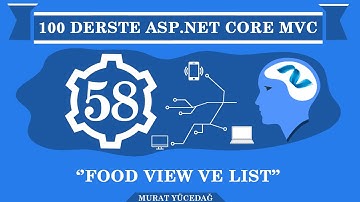 Asp.Net Core Mvc Ders 58 Food View ve List