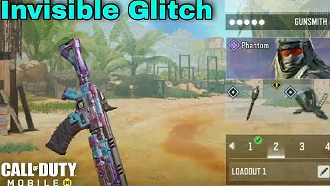 *New* Invisible Glitch In Cod Mobile #shorts