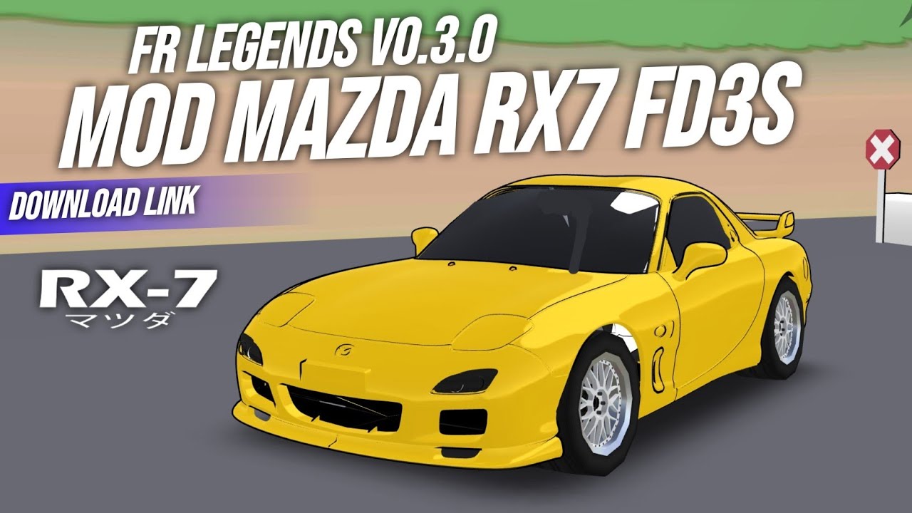 FR Legends V0.3.0 MOD [BETA] MAZDA RX7 FD3S By @ts_dorifto | FR Legends ...