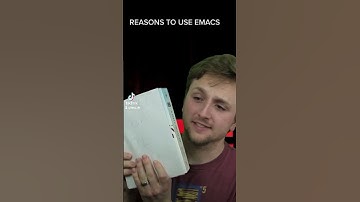 DEFINITIVE LIST OF REASONS TO USE EMACS #shorts