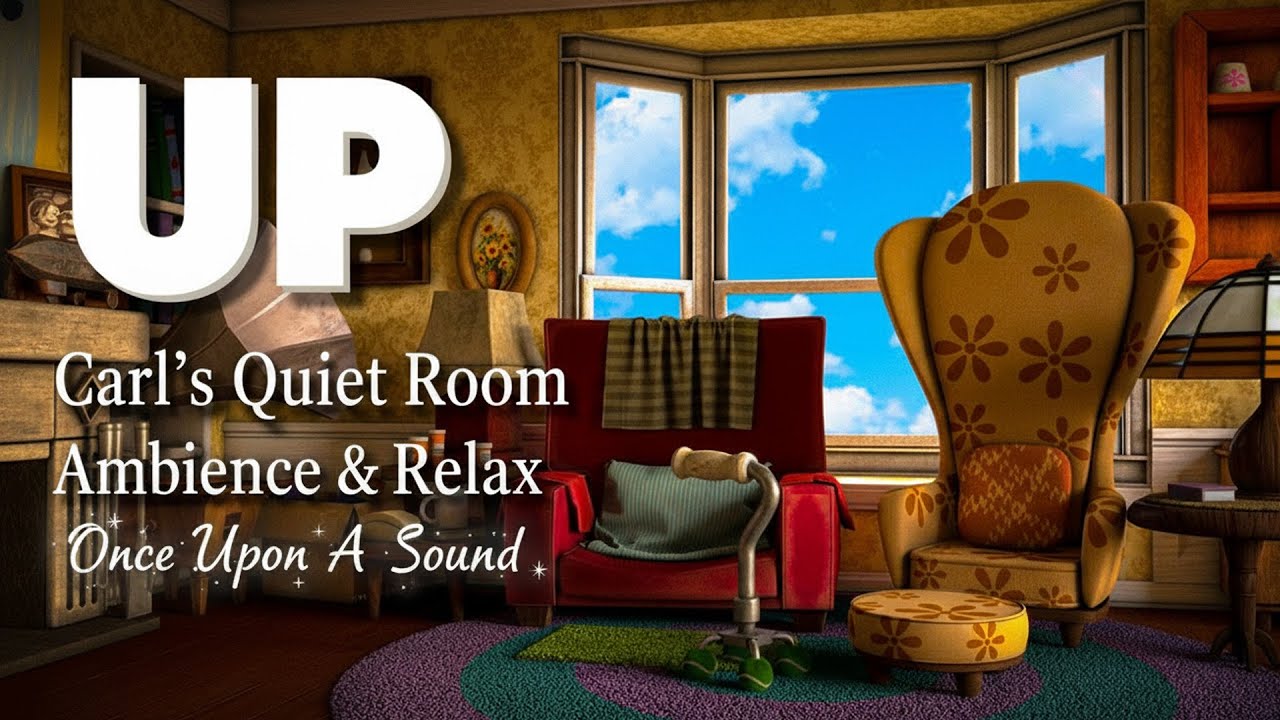 Up – Carl’s Cozy Living Room Ambience 🌤️ | Relaxing Pixar-Inspired Atmosphere