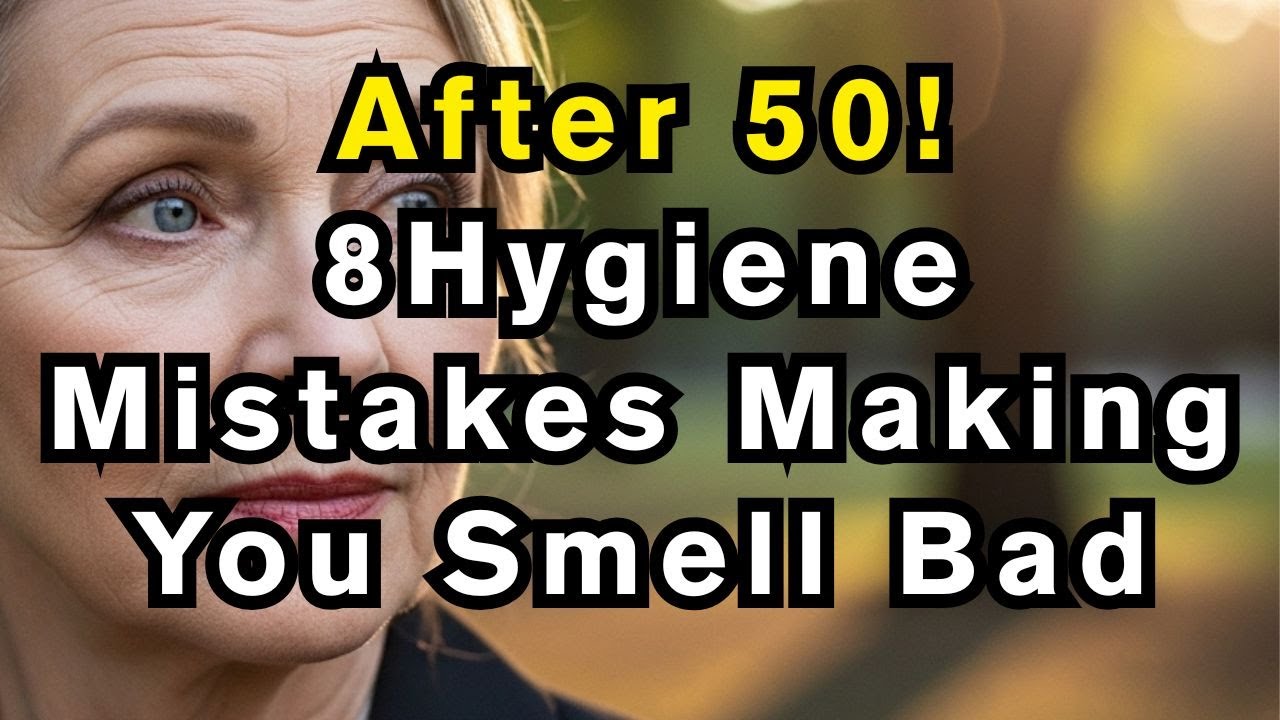 8 Hygiene Habits That Secretly Make You Smell Terrible After 50