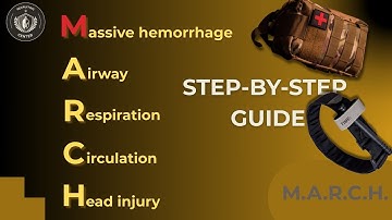 M.A.R.C.H. algorithm - the basis of tactical medicine M - Massive bleeding (SUBT ENG, PORT, ES)