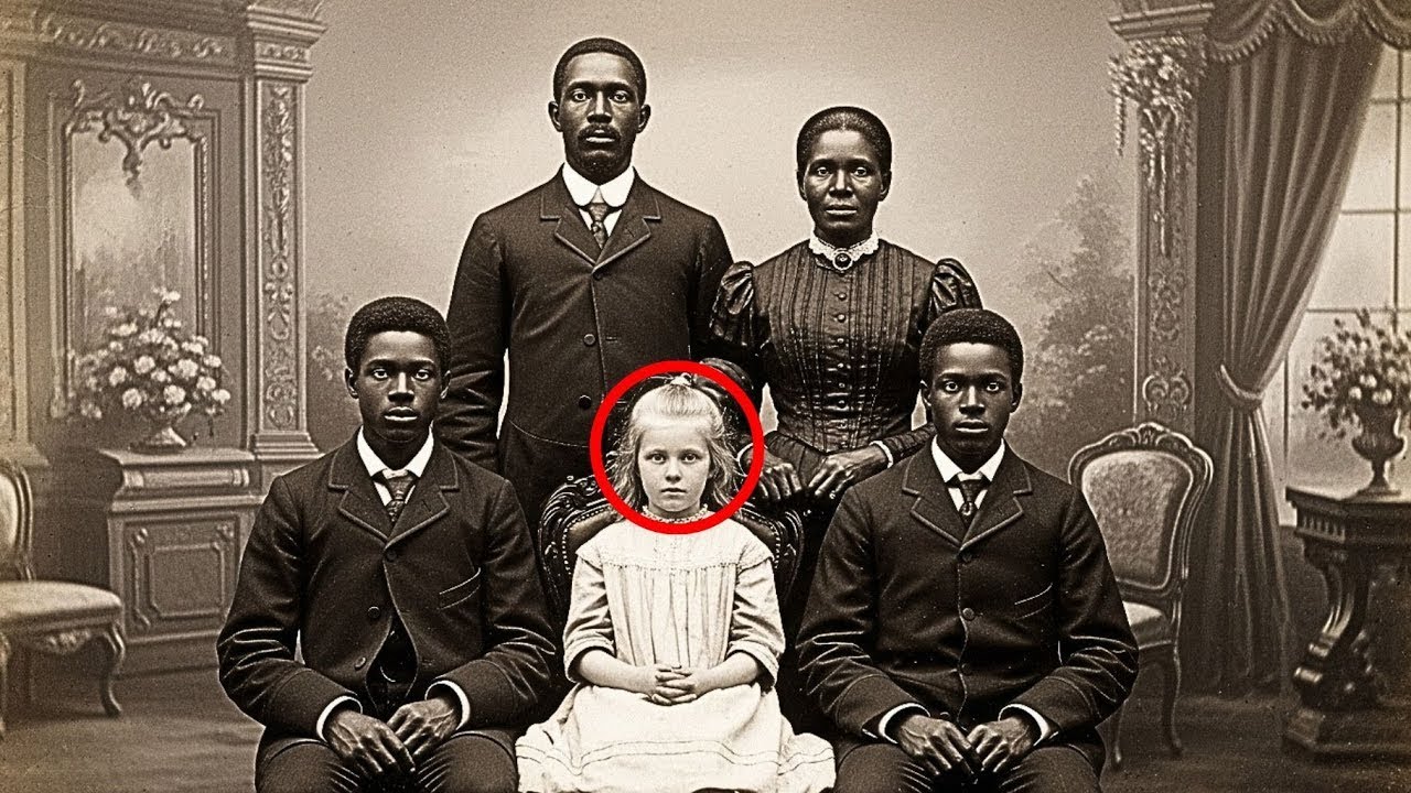 This 1899 family portrait was restored, and a secret was only revealed now