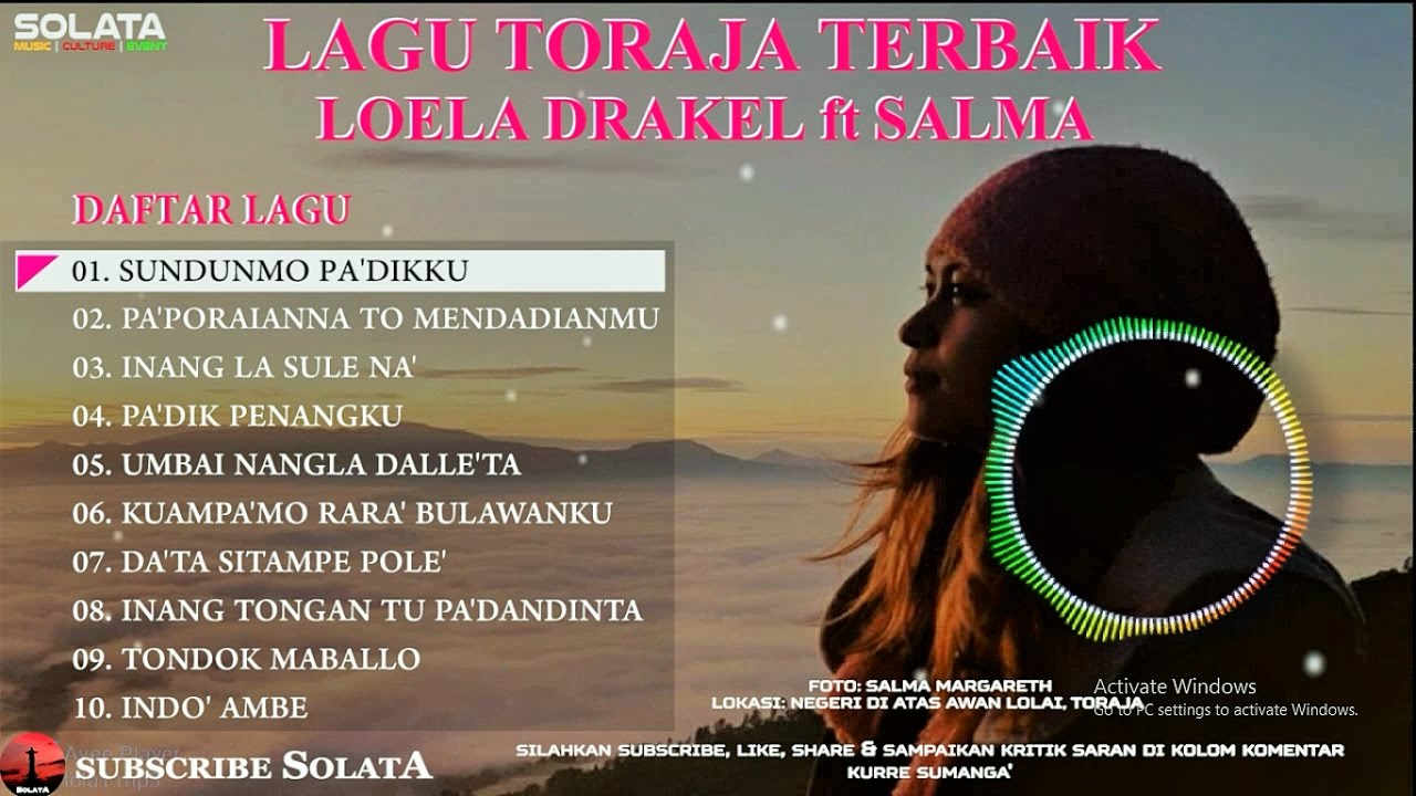 LAGU TORAJA TERBAIK LOELA DRAKEL ft SALMA MARGARETH