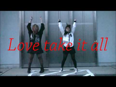 [踊ってみた] Love take it all [℃-ute]