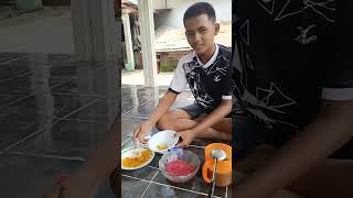 cara membuat  es campur  berbahasa inggris