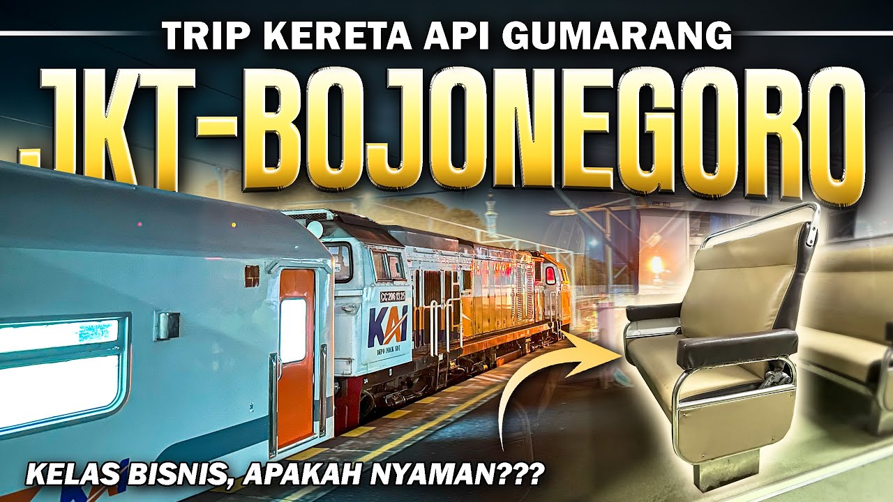 Kereta Paling Malam menuju Bojonegoro, KA GUMARANG!