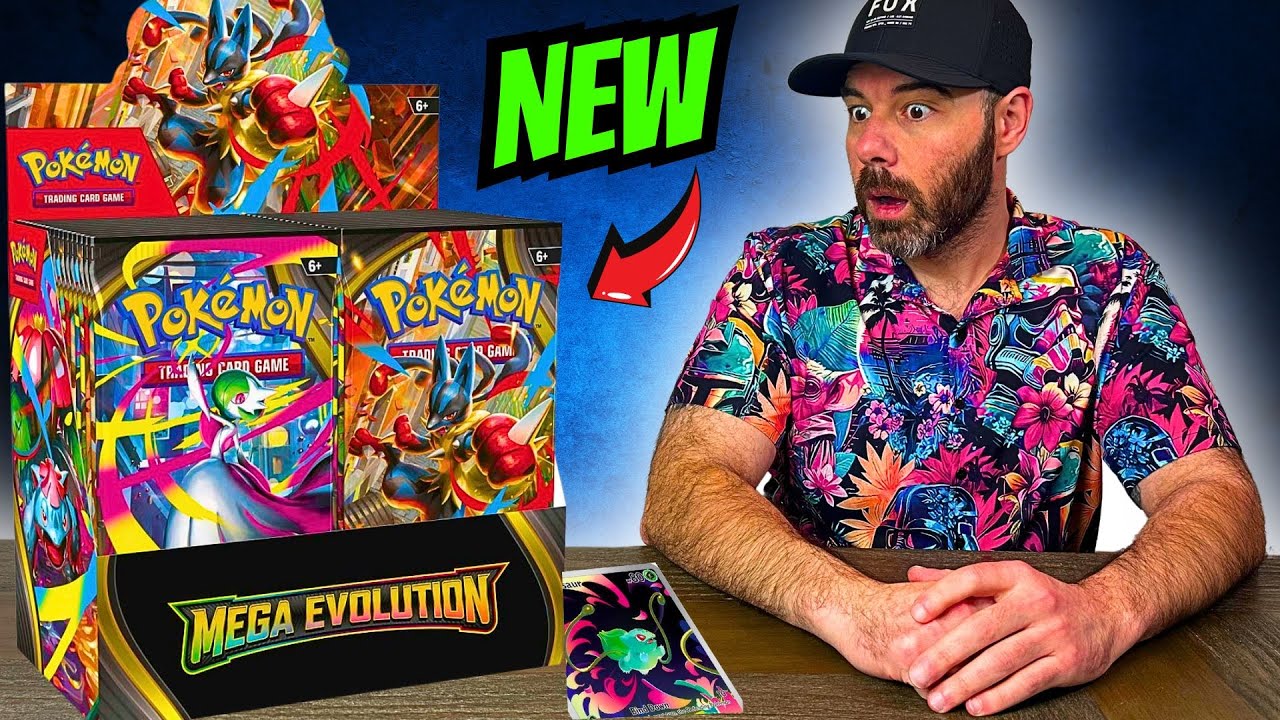 Открываем улучшенный набор «Мега Эволюции»! Новая эра покемонов уже здесь!