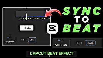 Capcut Auto Beat Sync Tutorial || Beat Sync Video Editing Capcut (iPhone & Android)