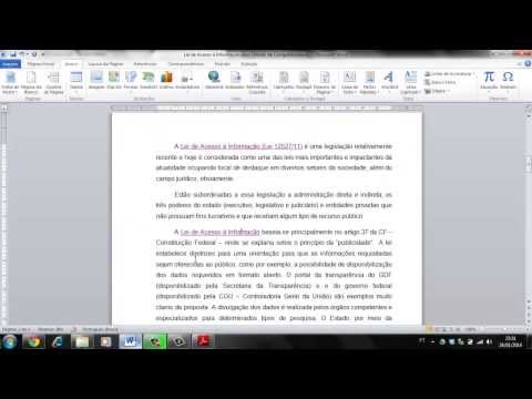 Como colocar link no Word 2010