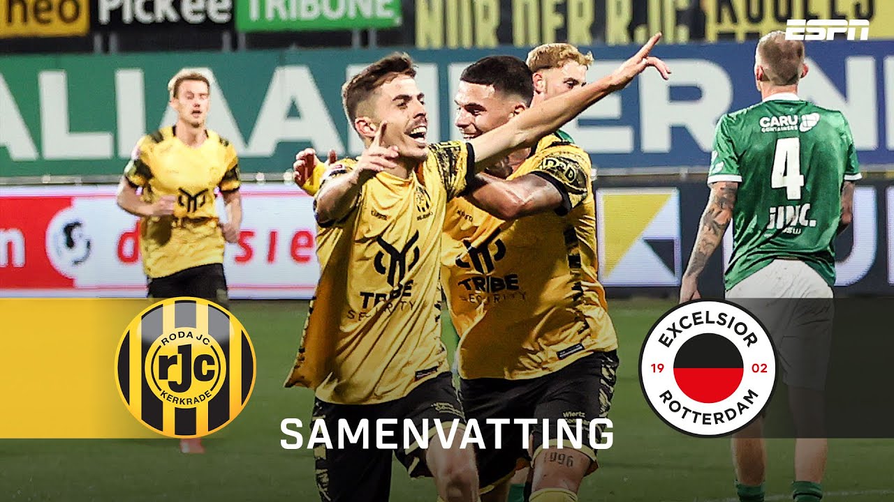 RODA JC swingt erop LOS in BELANGRIJK duel voor EXCELSIOR 💃 | Samenvatting Roda JC - Excelsior