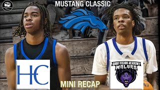 MINI RECAP | Mustang Classic | Houston Christian HS vs Good Vision Academy