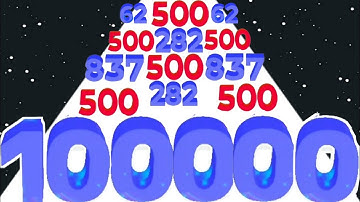 Jelly Run 2048 vs Number Merge Run (Number Master, Maths Game) Asmr Gameplay